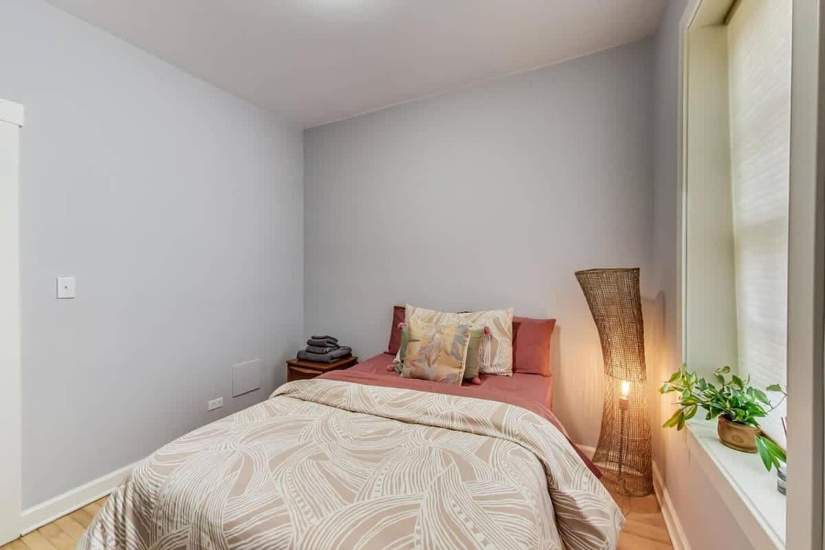 Modern 2Br With Patio & Cozy Space Chicago Zewnętrze zdjęcie